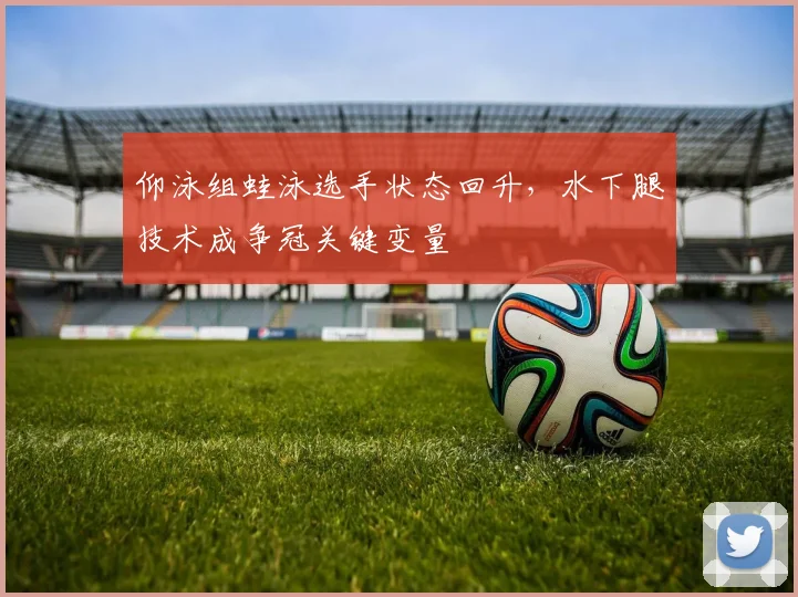 仰泳组蛙泳选手状态回升，水下腿技术成争冠关键变量